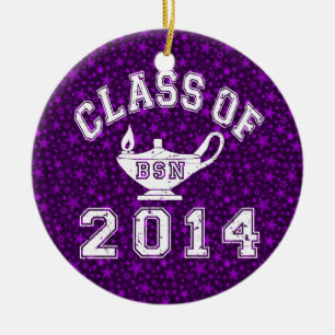 Class Of 2014 BSN Ceramic Tree Decoration