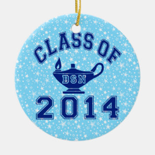 Class Of 2014 BSN Ceramic Tree Decoration