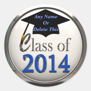 Class Of 2014 Graduation Stickers