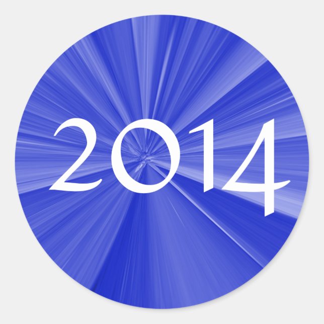 Class of 2014 Round Stickers by Janz (Front)