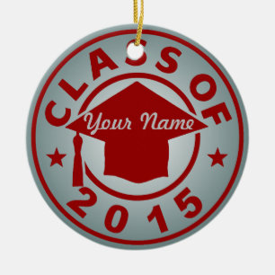 Class Of 2015 Ceramic Tree Decoration