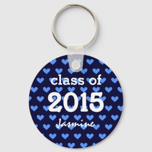 Class of 2015 or Any Year Custom Graduation v18E Key Ring