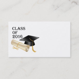 Class of 2016 calling card