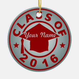 Class Of 2016 Ceramic Tree Decoration