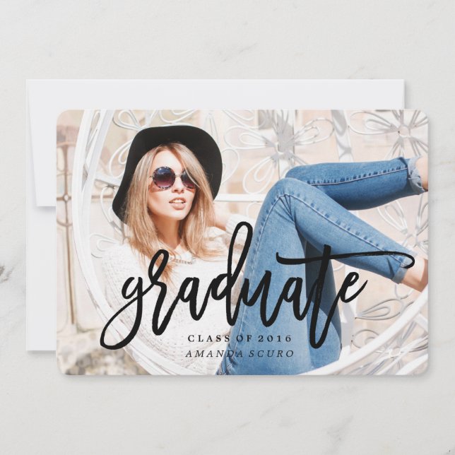 CLASS OF 2016 GRADUATION Graduation Invitation (Front)