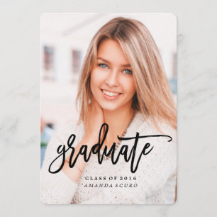 CLASS OF 2016 GRADUATION Graduation Invitation