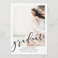 CLASS OF 2017 GRADUATION Graduation Invitation