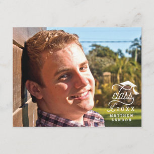 Class of 2017 Graduation Photo Thank You Note Card