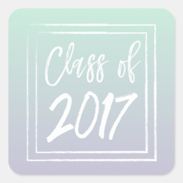 Class of 2017 Stickers (Front)