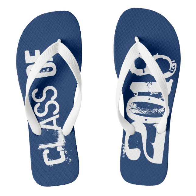 Class of 2018 Graduation flip flops (Footbed)
