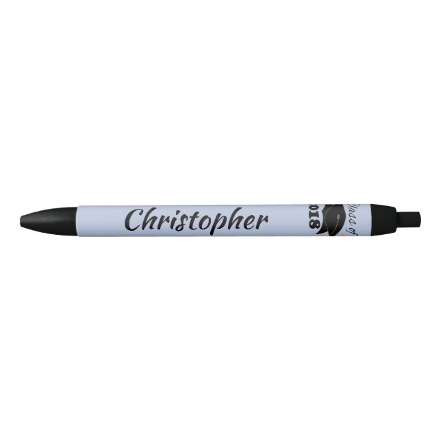 Class of 2018 Personalised Pen (Front)