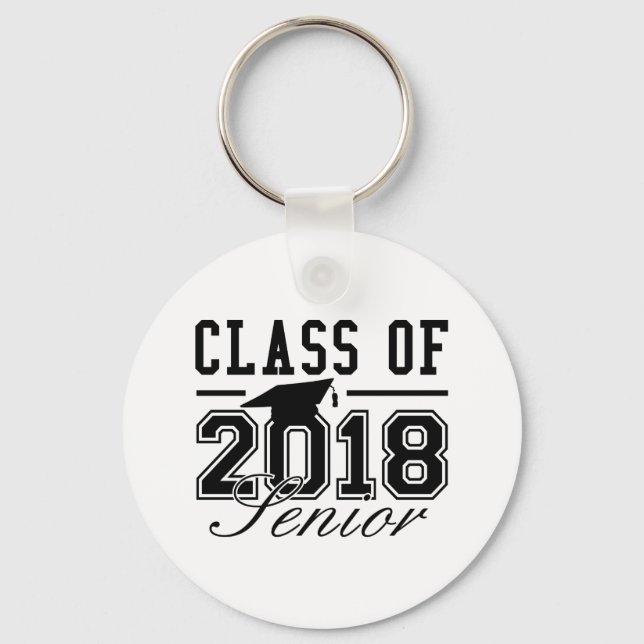 Class Of 2018 Senior Key Ring (Front)