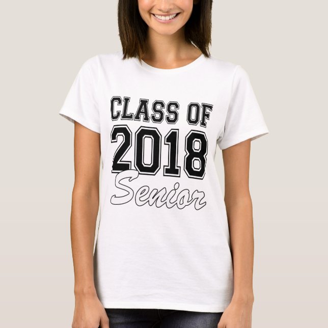 Class of 2018 Senior T-Shirt (Front)