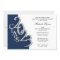 Class of 2019 Grad Silver and Navy Blue