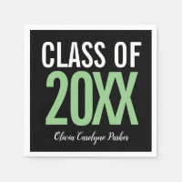 Class of 2019 Green Bold  Modern Graduation