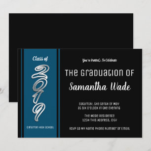 Class of 2019 High School or College Graduation Invitation