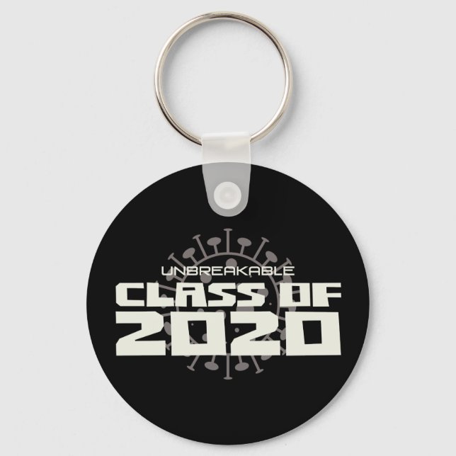 Class of 2020 Coronavirus - Unbreakable Key Ring (Front)