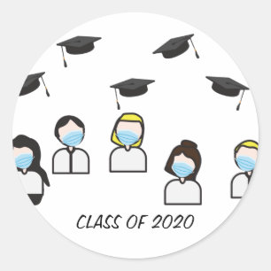 Class of 2020 Graduation Classic Round Sticker