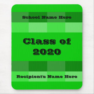 Class of 2020 Graduation Day by Janz Green Mouse Pad
