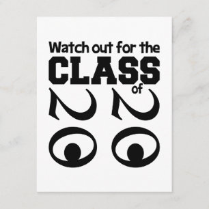 CLASS OF 2020 invitation, customisable Invitation