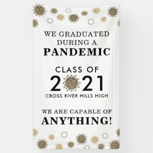 Class of 2021 COVID Pandemic Graduation Banner