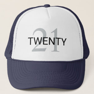 Class of 2021 Graduating Class Typography Trucker Hat