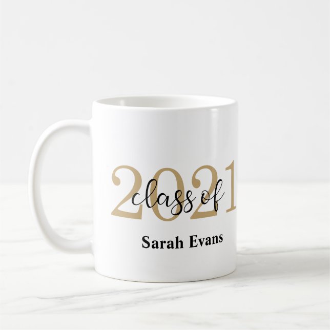 Class of 2021- Graduation 2021  Coffee Mug (Left)
