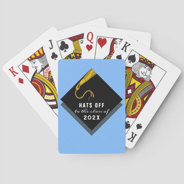 Class of 2021 Graduation Gift Playing Cards (Back)