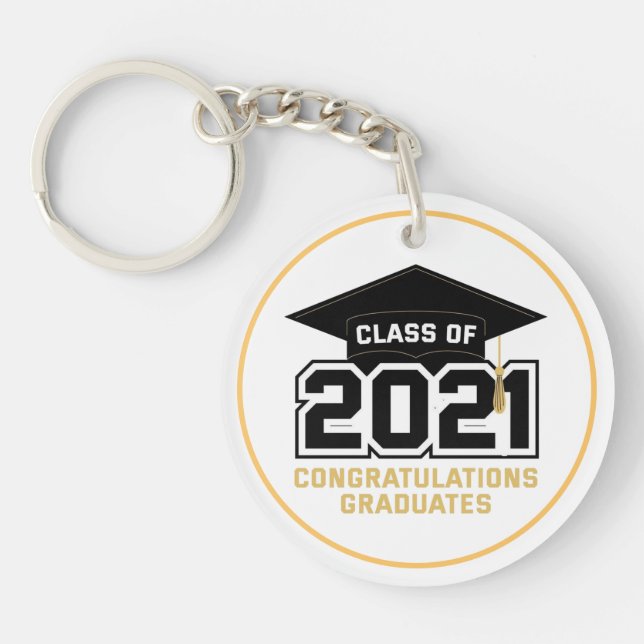 Class of 2021 Graduation  Keychain (Front)