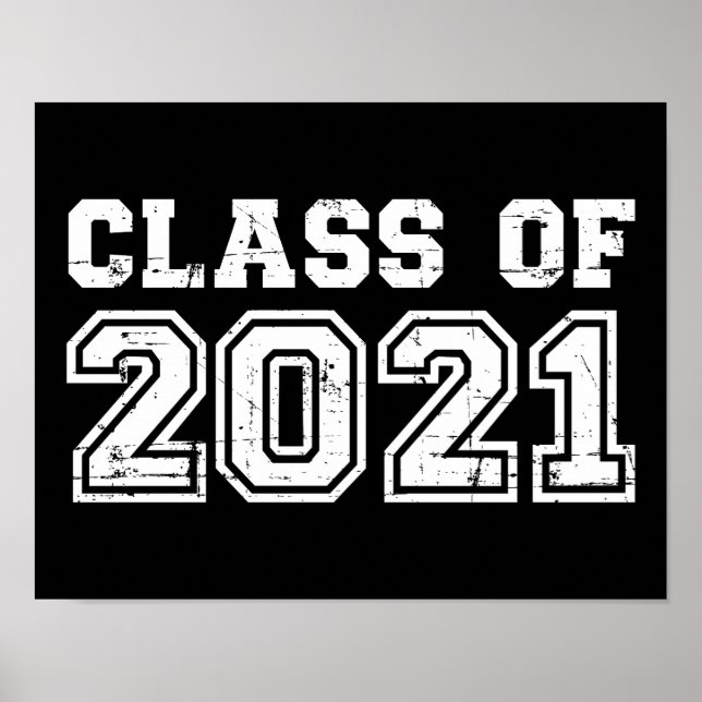 Class of 2021 poster (Front)