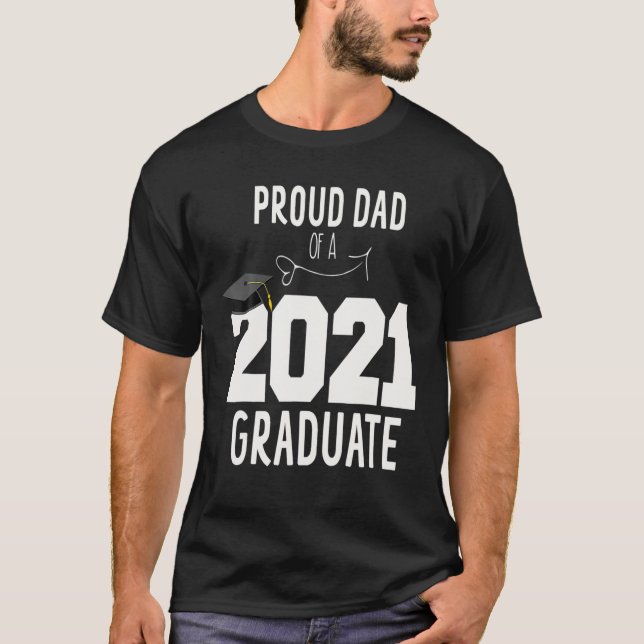Class Of 2021 Senior Graduation Student T-Shirt (Front)
