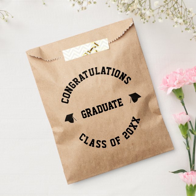 Class of 2022 custom name class year graduation favour bags (Sealed)