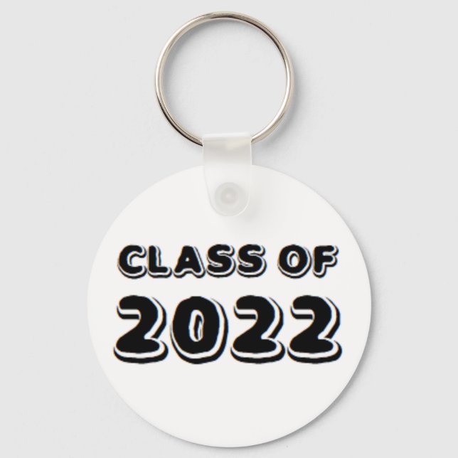 class of 2022 key ring (Front)