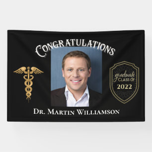 Class of 2022 Medical School Doctor Graduation Banner