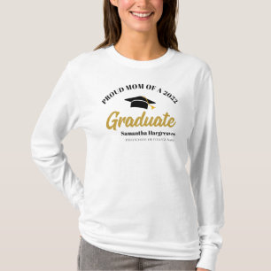 Class of 2022 Proud Mum of Graduate Custom T-Shirt