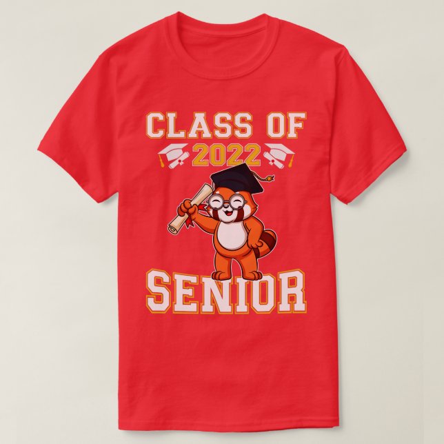 Class Of 2022 Senior Graduate Funny Graduation 9  T-Shirt (Design Front)