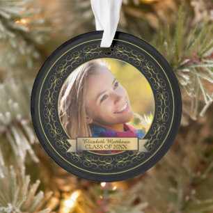 Class of 2023   2024 Graduation Photo Keepsake Ornament