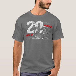 Class Of 2023 Distressed American Flag Seniors boy T-Shirt