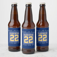 Class of 2023 Elegant Royal Blue & Gold Graduation