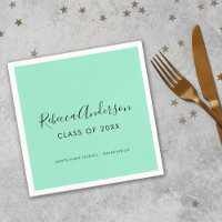 Class of 2023 Grad Mint Green Graduation
