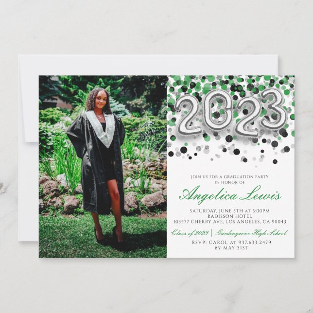 Class of 2023 Graduation Party Invitation (Front)