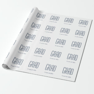 Class of 2023 Graduation Party Minimalist  Wrapping Paper