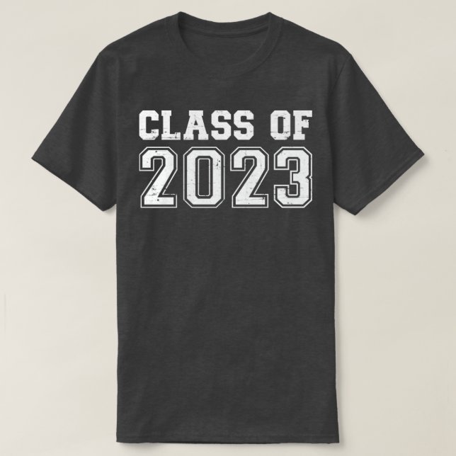 Class of 2023 graduation senior T-Shirt (Design Front)