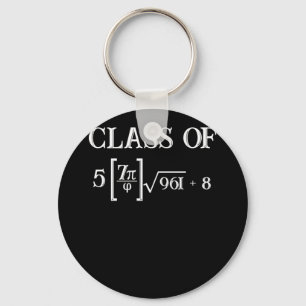 Class of 2023 Math Pi 8th Grade Graduation Key Ring