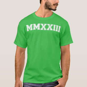 Class of 2023 roman numbers for graduation senior T-Shirt