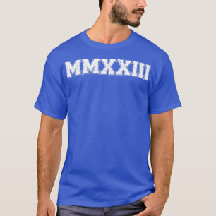 Class of 2023 roman numbers for graduation senior T-Shirt