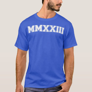 Class of 2023 roman numbers for graduation senior T-Shirt