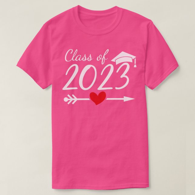 Class Of 2023 Senior 2023 T-Shirt (Design Front)