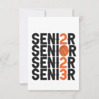 Class of  2023 Senior Basketball Graduation Gift