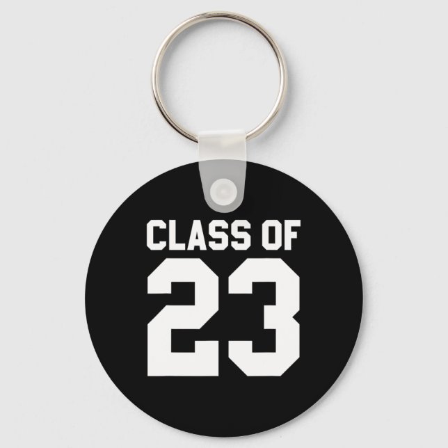Class Of 2023 Senior Graduate  Back to School Key Ring (Front)
